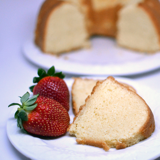 Golden Pound Cake